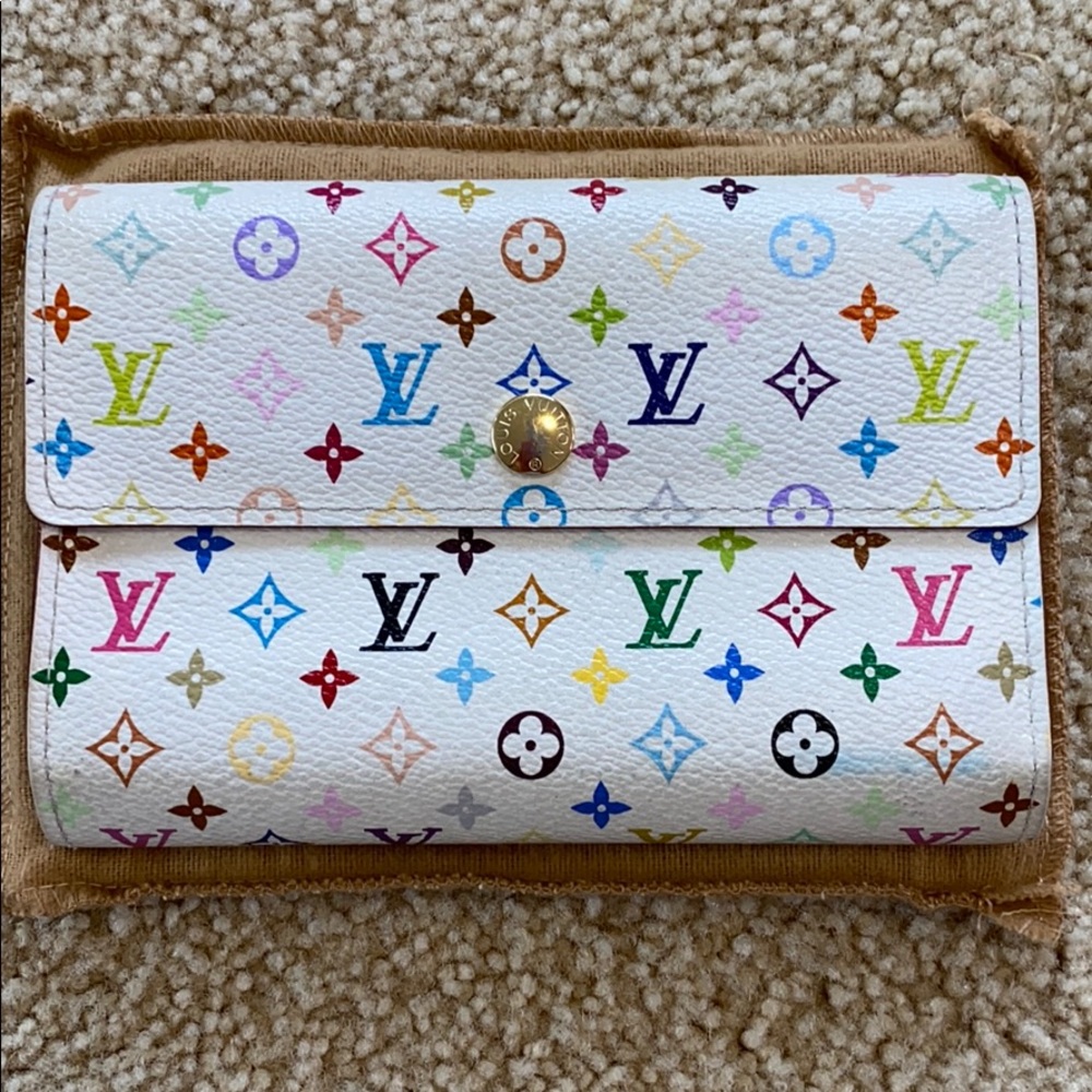 💯 Authentic Louis Vuitton Alexandra Wallet